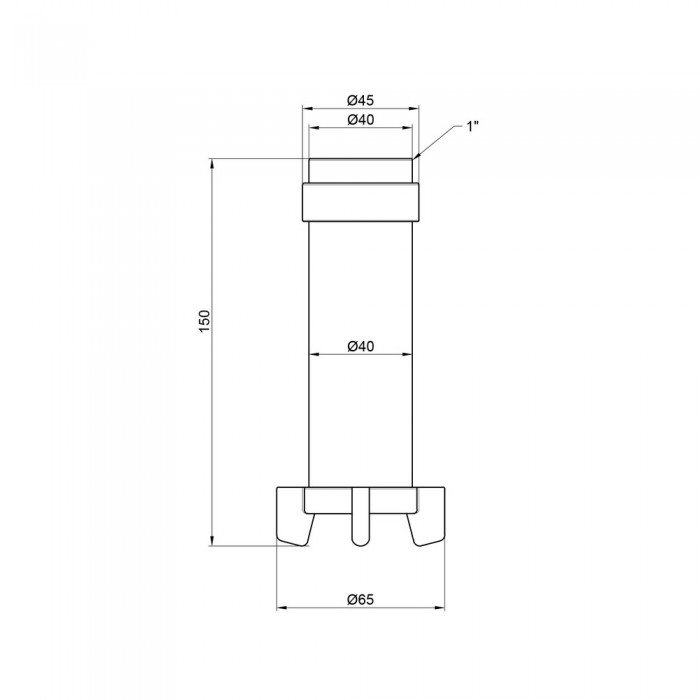 Фильтрующий катридж Icma для фильтров 1" 1/2х2" №752