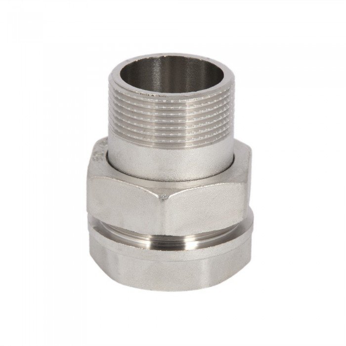 Сгон "Американка" SD Forte 1" 1/4 прямой SF190W32