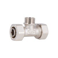 Тройник обжимной SD Plus 20х1/2"х20 НР SD160W201520