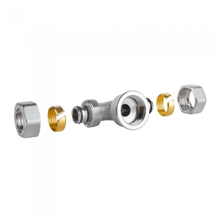 Тройник обжимной SD Plus 20х3/4"х20 ВР SD159W202020