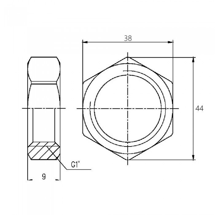 Контргайка SD Forte 1" SF35025