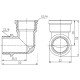Уголок SD Forte 3/4" ВН SF37220