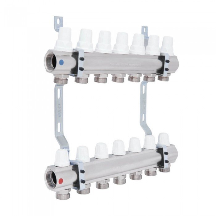 Коллектор Icma 1" 7 выходов, без расходомера №K005