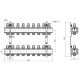 Коллектор Icma 1" 9 выходов, без расходомера №K005