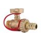 Кран кульовий Icma 1/2" зливний №146