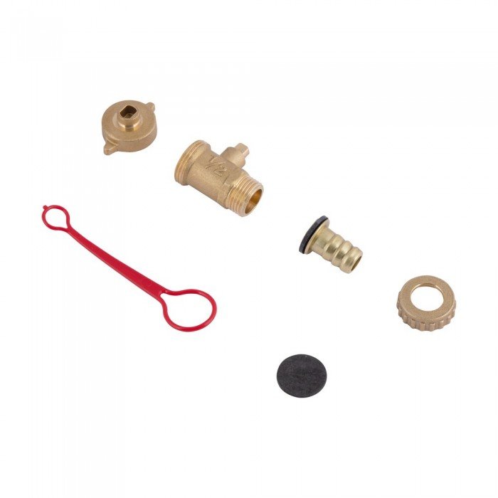 Кран кульовий Icma 1/2" зливний №146