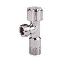 Кран кутовий Thermo Alliance Standart (ручка шестигранник) з вент.буксою 1/2"З х 1/2"З SF3441515