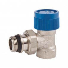 Клапан термостатический SD Forte 1/2" с антипротечкой для радиатора угловой SF238W15 Клапан термостатический SD Forte 1/2" с антипротечкой для радиатора угловой SF238W15