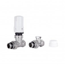 Комплект термостатический SD Plus 1/2" для радиатора прямой SD353W15 Комплект термостатический SD Plus 1/2" для радиатора прямой SD353W15