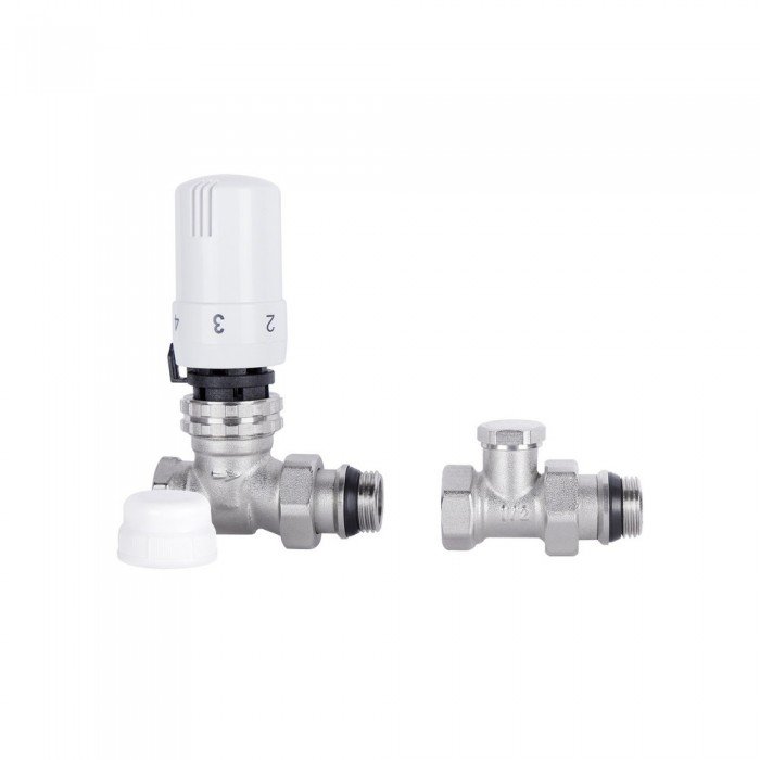 Комплект термостатический SD Plus 1/2" для радиатора прямой SD353W15 Комплект термостатический SD Plus 1/2" для радиатора прямой SD353W15