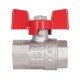 Кран шаровой Thermo Alliance Standart 1/2" ВР для воды (бабочка) SD602NW15PN40
