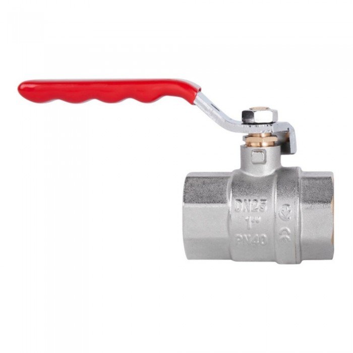 Кран шаровой SD Plus 1" ВР для воды (рычаг) SD600NW25PN40