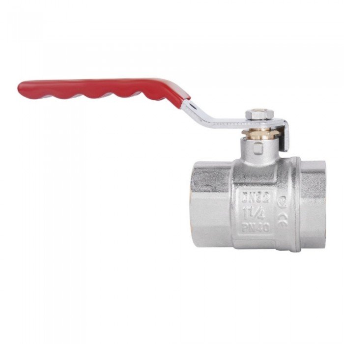 Кран шаровой SD Plus 1" 1/4 ВР для воды (рычаг) SD600NW32PN40