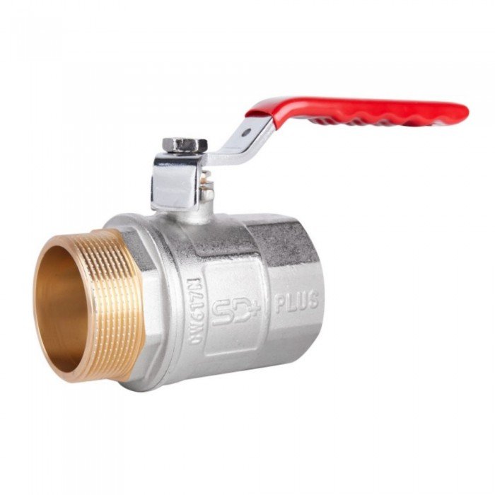 Кран шаровой SD Plus 2" ВН для воды (рычаг) SD605NW50PN40