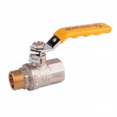Кран кульовий SD Plus 1/2" ВЗ для газу (важіль) SD605NG15PN40