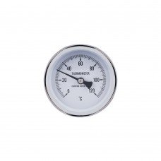 Термометр SD Plus 120ºC 63 мм 1/2", заднее подключение SD17440MM