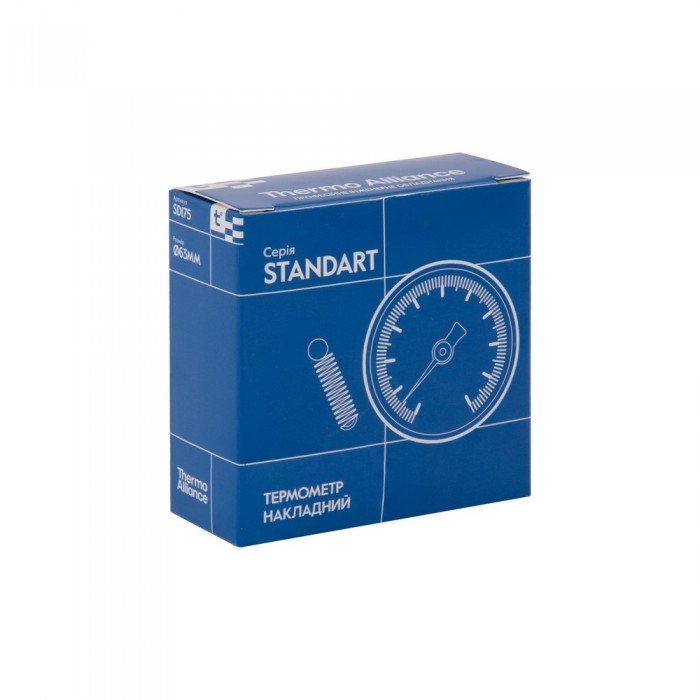 Термометр SD Plus 120ºC 63 мм накладний SD175