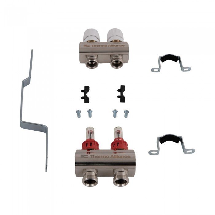 Колектор з витратомірами Thermo Alliance Standart 1" на 2 виходи