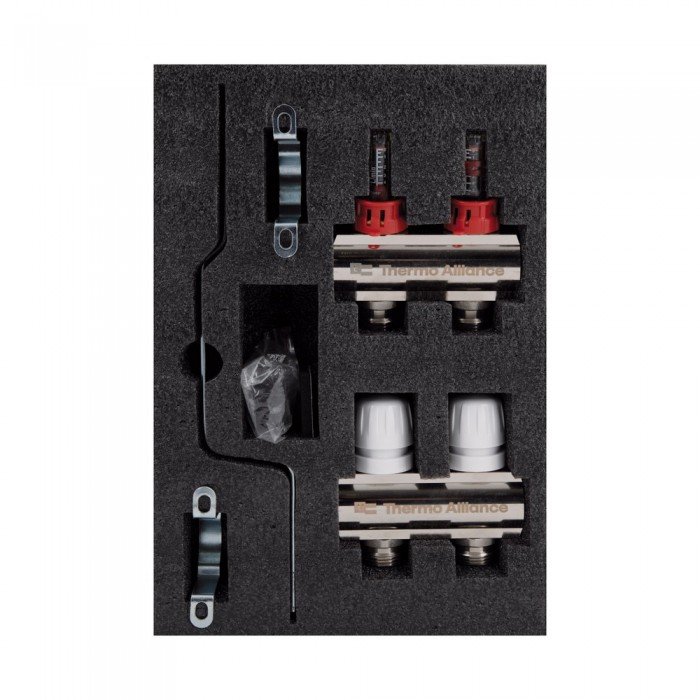 Колектор з витратомірами Thermo Alliance Standart 1" на 2 виходи