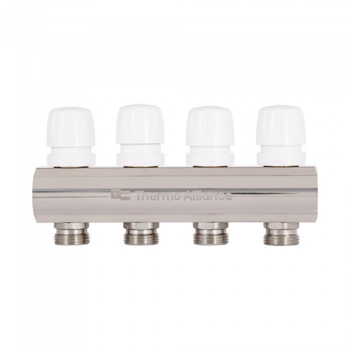 Коллектор с расходомерами Thermo Alliance Standart 1" 4 выхода SD235W4