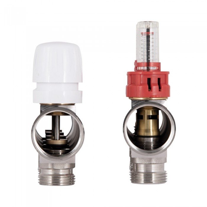 Коллектор с расходомерами Thermo Alliance Standart 1" 4 выхода SD235W4