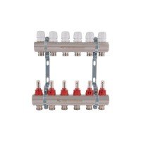 Коллектор с расходомерами Thermo Alliance Standart 1" 6 выходов SD235W6