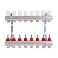 Колектор з витратомірами Thermo Alliance Standart 1" 8 виходів SD235W8