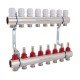 Коллектор с расходомерами Thermo Alliance Standart 1" 8 выходов SD235W8