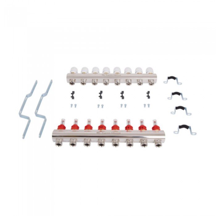 Коллектор с расходомерами Thermo Alliance Standart 1" 8 выходов SD235W8