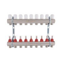 Коллектор с расходомерами Thermo Alliance Standart 1" 9 выходов SD235W9