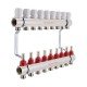 Коллектор с расходомерами Thermo Alliance Standart 1" 9 выходов SD235W9