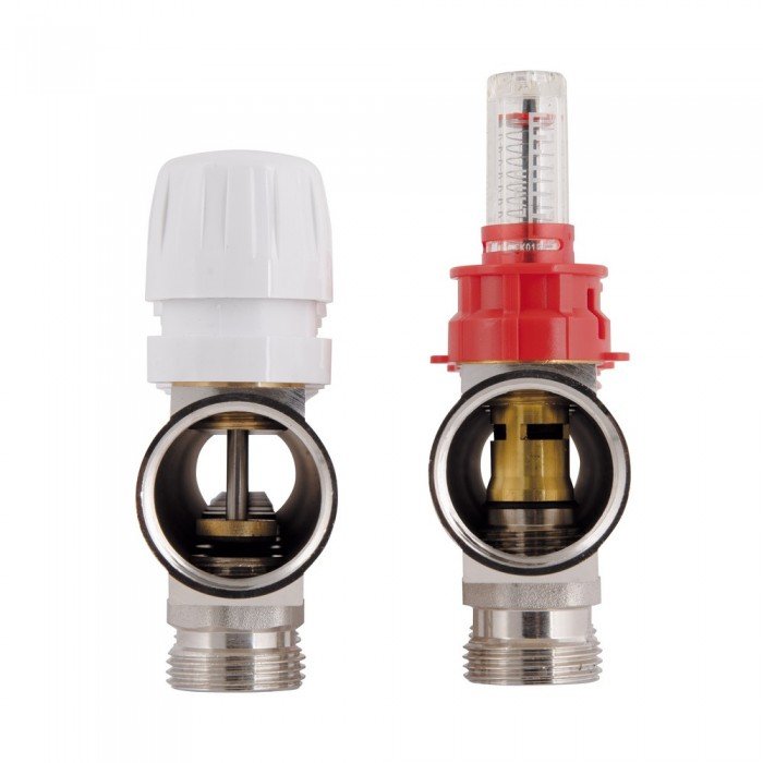 Коллектор с расходомерами Thermo Alliance Standart 1" 10 выходов SD235W10