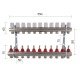 Коллектор с расходомерами Thermo Alliance Standart 1" на 11 выходов