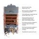 Колонка газовая дымоходная Thermo Alliance JSD20-10QB 10 л EURO Колонка газовая дымоходная Thermo Alliance JSD20-10QB 10 л EURO