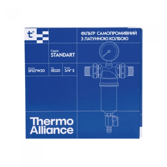Фильтр самопромывной Thermo Alliance Standar 3/4" тонкой очистки SF127W20