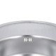Кухонна мийка Lidz 7750 0,6 мм Satin (LIDZ775006SAT)