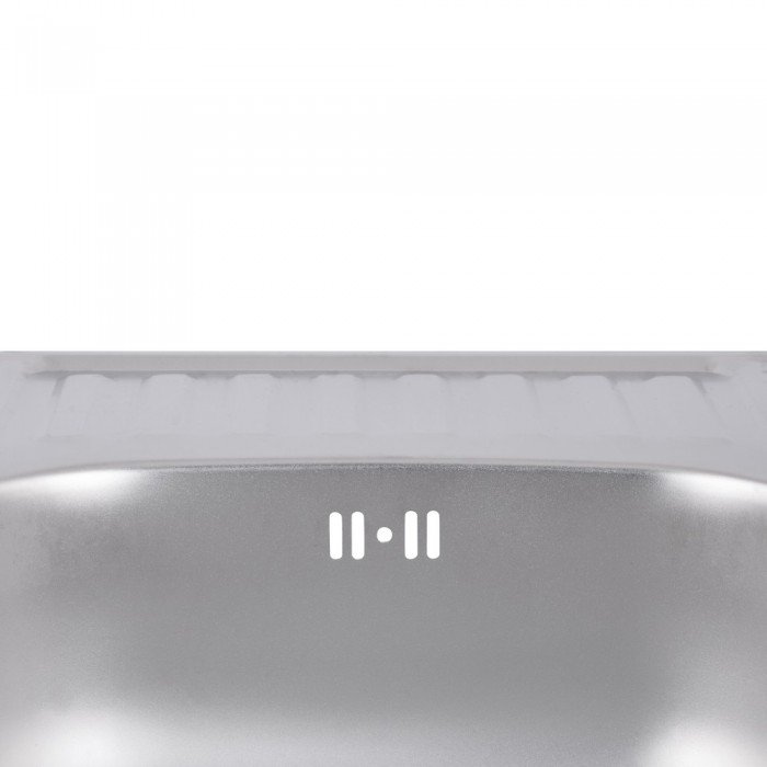 Кухонна мийка Lidz 5848 0,8 мм Satin (LIDZ5848SAT)