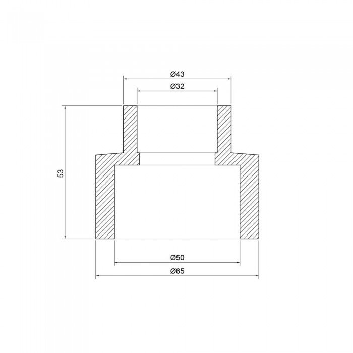 Муфта PPR Thermo Alliance 50х32