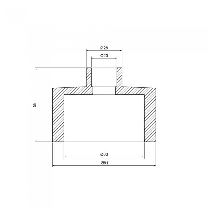 Муфта PPR Thermo Alliance 63х20