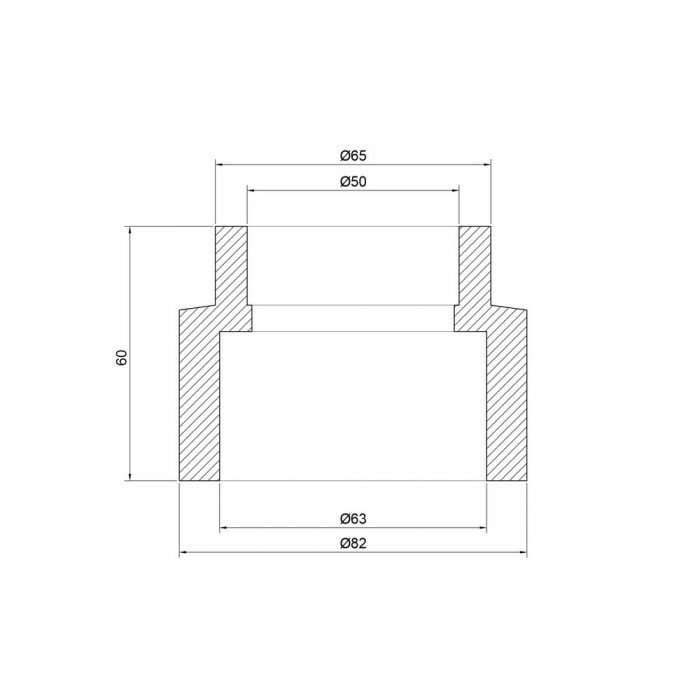 Муфта PPR Thermo Alliance 63х50