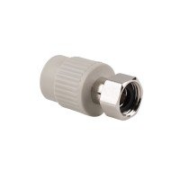Муфта PPR Thermo Alliance з накидною гайкою 20х1/2"