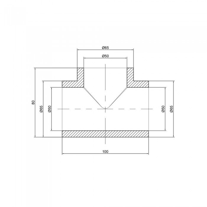 Трійник PPR Thermo Alliance 50
