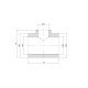 Тройник PPR Thermo Alliance 40х25х40