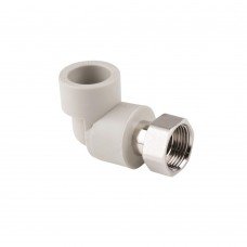 Уголок PPR Thermo Alliance с накидной гайкой 20х1/2" ВР