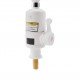 Проточний кран-водонагрівач кухонний для кухні Lidz Warm 057 LDWAR057WCR24983 White / Chrome