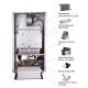 Котел газовий Airfel DigiFEL DUO 24 кВт двоконтурний Котел газовий Airfel DigiFEL DUO 24 кВт двоконтурний