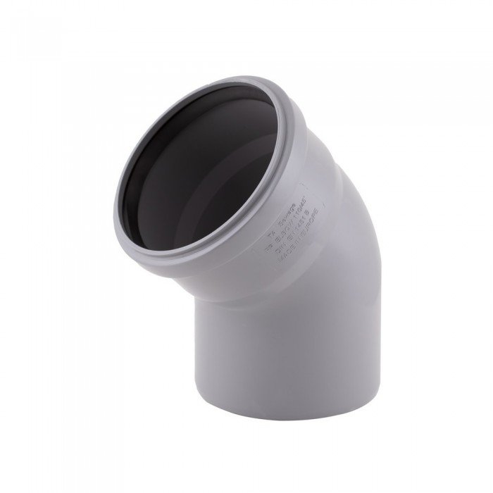 Колено PPR канализационное TA Sewage 110, 45°