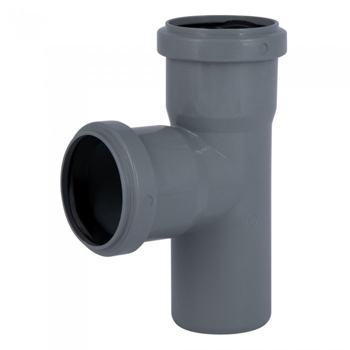 Тройник PPR канализационный TA Sewage 50, 90°