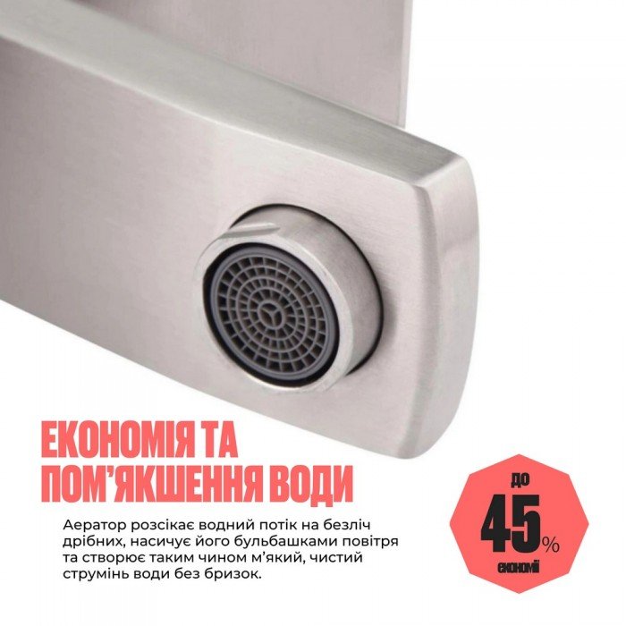 Змішувач для раковини Lidz Kubis 001F (k35) LDKUB001FNKS28534 Nickel Змішувач для раковини Lidz Kubis 001F (k35) LDKUB001FNKS28534 Nickel