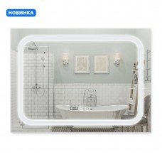 Зеркало Qtap Mideya (DC-F906) 800х600 с LED-подсветкой Touch, с диммером QT2078F906W